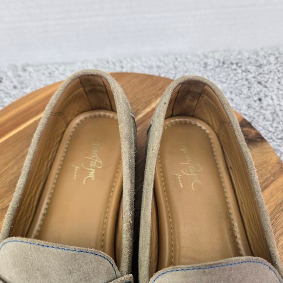 Alan Payne Gray Suede Casual Business Office Daily Driving Penny Loafer Mens 9 - Picture 14 of 16